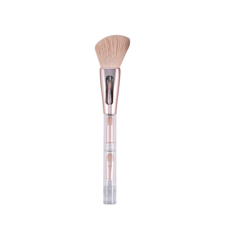 Four-In-One Portable Makeup Brush Beauty Makeup Brush Blush Brush Eye Shadow Brush Makeup Tool