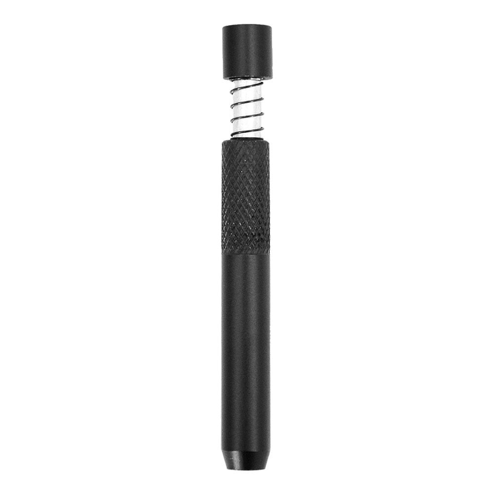 Aluminum Alloy Mini Pipe, Portable With Washable Spring Pipe, Smoking Accessories