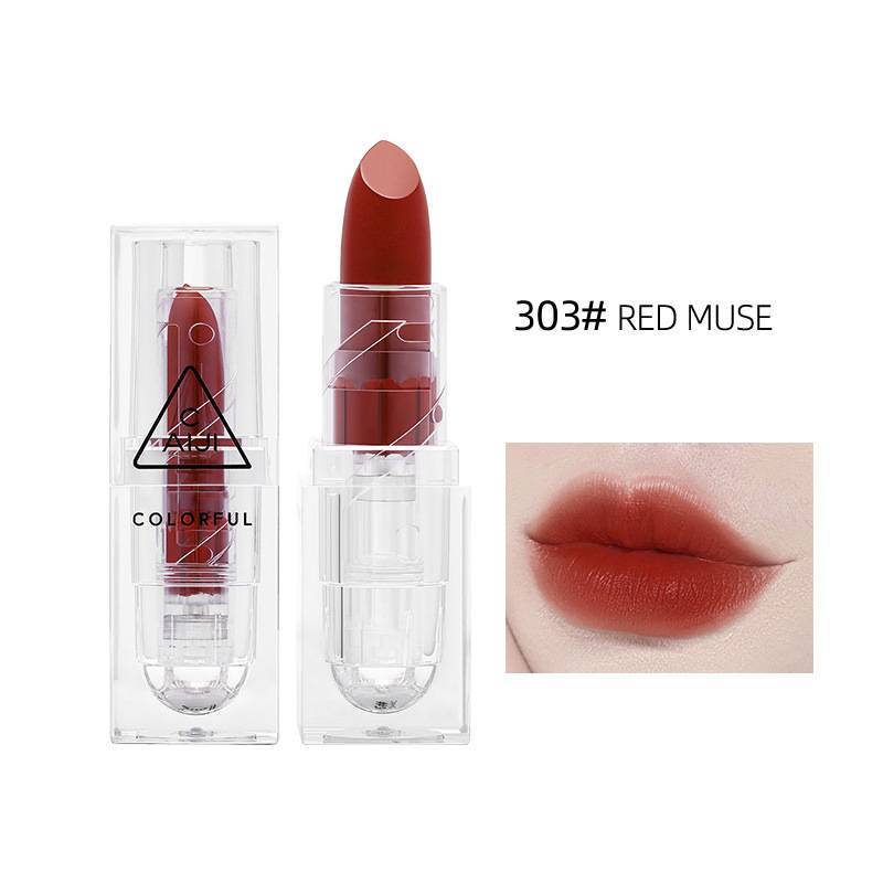 Makeup ice cube transparent lipstick matte