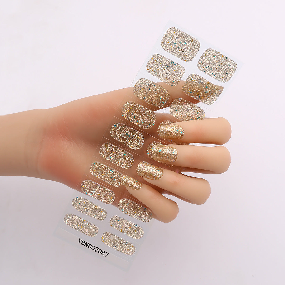 Nail Stickers Semi-cured Heating Lamp Nail Sticker