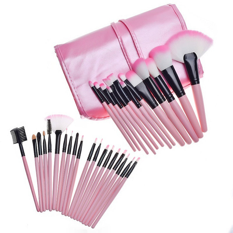 Makeup brush bag