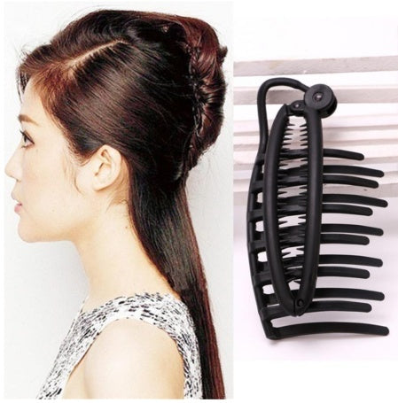 Fashionable Fixed Accessories Solid Color Hair Clip