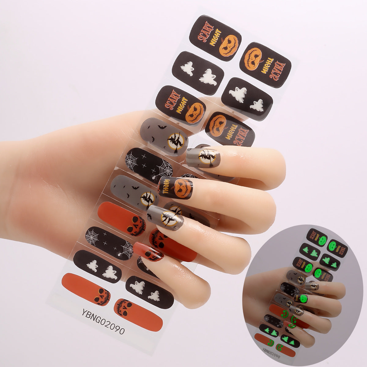 Nail Stickers Semi-cured Heating Lamp Nail Sticker