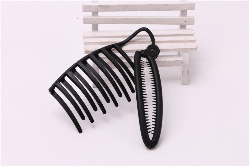 Fashionable Fixed Accessories Solid Color Hair Clip