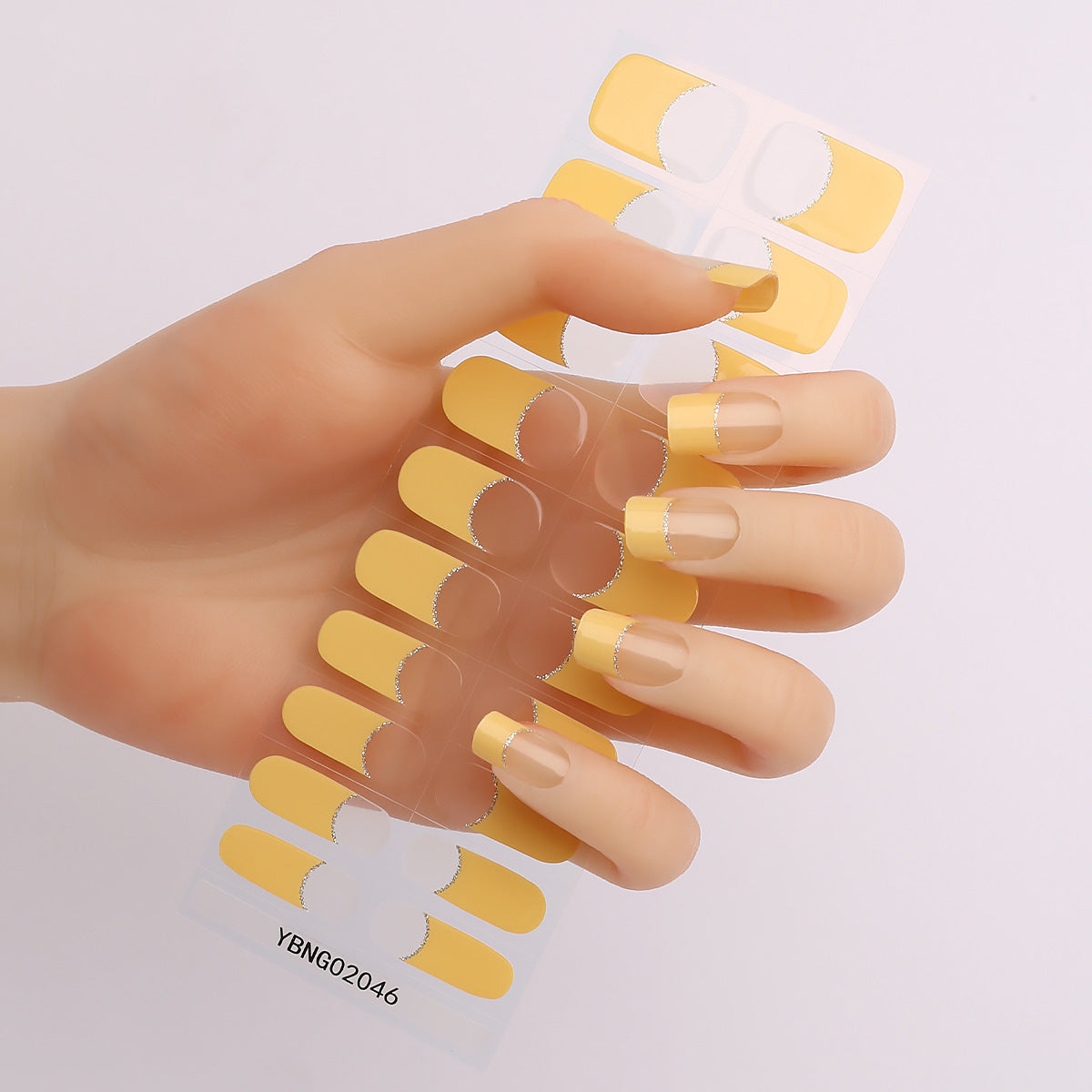 Nail Stickers Semi-cured Heating Lamp Nail Sticker