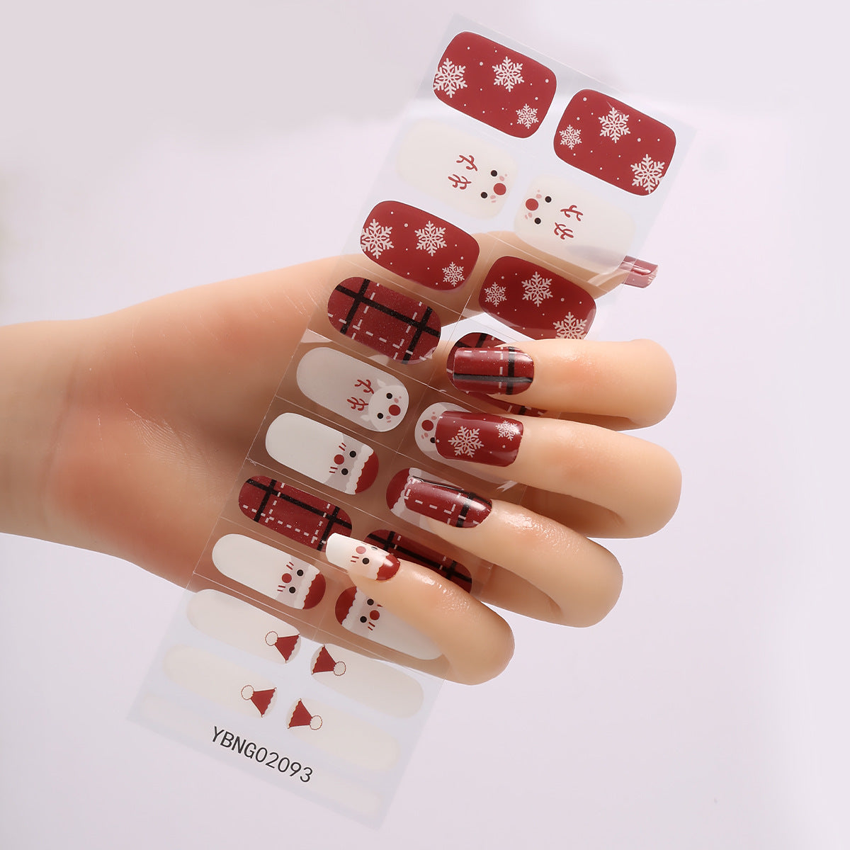 Nail Stickers Semi-cured Heating Lamp Nail Sticker