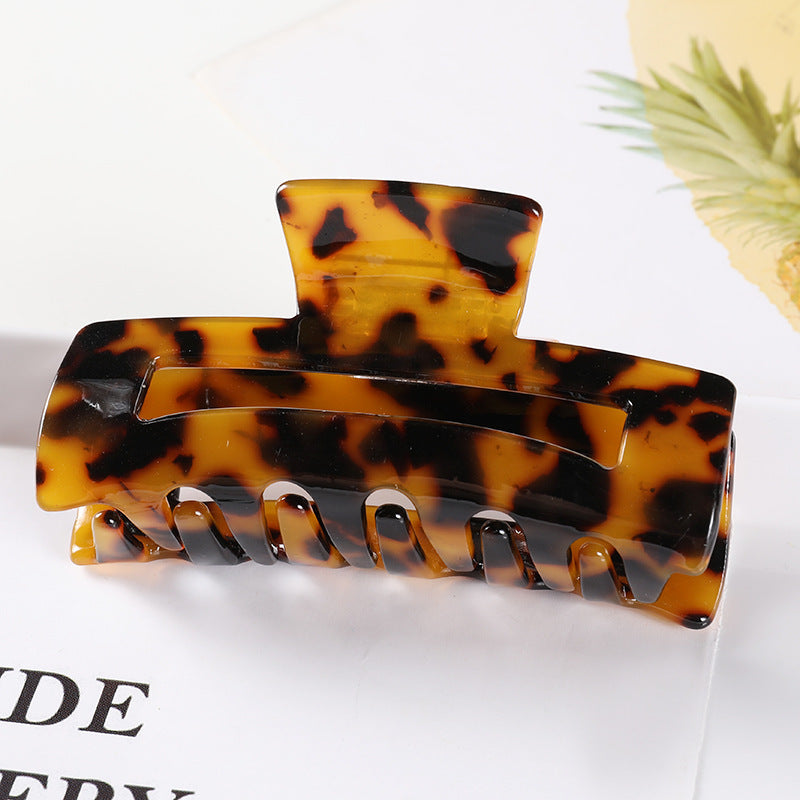 European And American Popular Hair Accessories Ingot Moire Clip